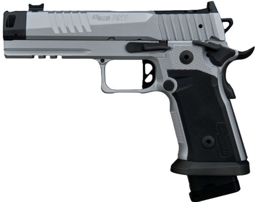SIG P211 GTO SILVER 9MM 4.4″ – FIBER OPTIC (1)23&(2)21RD