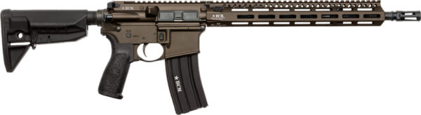 BCM RECCE-14 MCMR AR-15 5.56MM – 14.5″ M-LOK BRONZE 1-30RD MAG