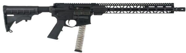 FAXON SPORT AR-15 RIFLE 9MM – PCC 16″ M4 STOCK BLACK