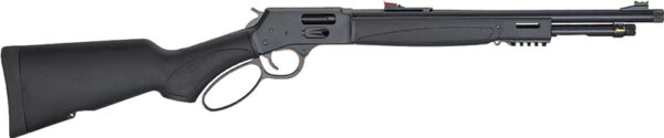 HENRY H12 X MODEL LEVER 357/38 – 17.4″ TB BLUED BLACK SYN.