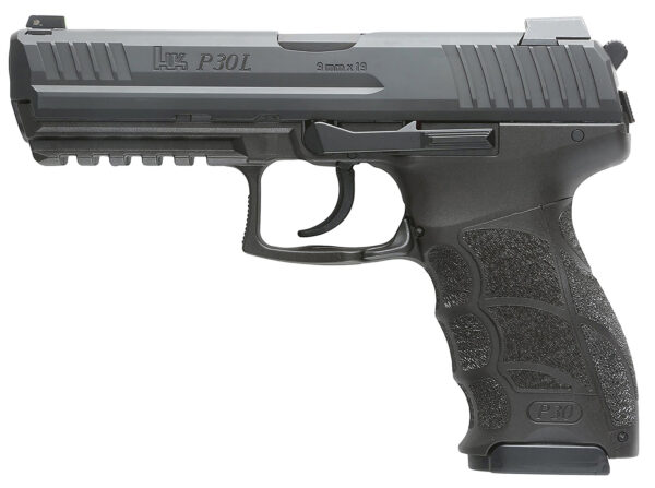 HK P30L V3 DASA 9MM 4.45 LONG SLIDE 17/20RD