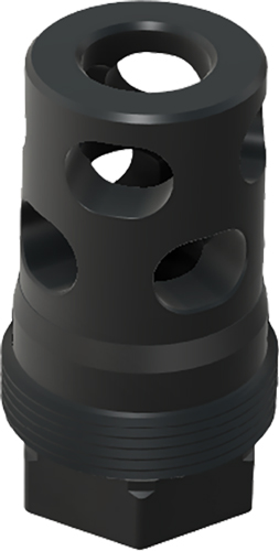 COMSTOCK MUZZLE BRAKE COMPACT – 1/2-28 9MM