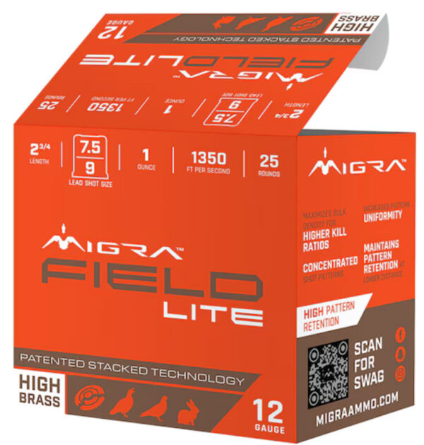 MIGRA DOVE 12GA 2.75 1OZ #7.5-9 25/10