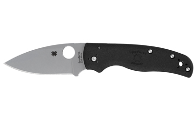 SPYDERCO SHAMAN LTWT 3.58″ BLK/SLV