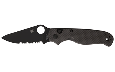 SPYDERCO BUTTONUP CF PS 3.27″ BLK