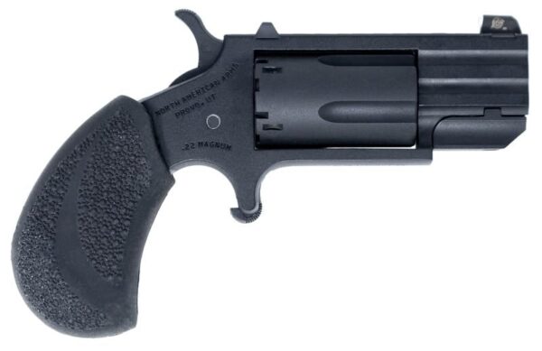 NORTH AMERICAN ARMS PUG 22MAG REV 1″ BLK