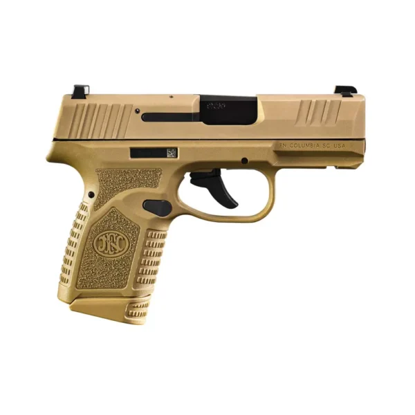 FN REFLEX 9MM PSTL NMS FDE 3.3″ 1-11RD 1-15RD