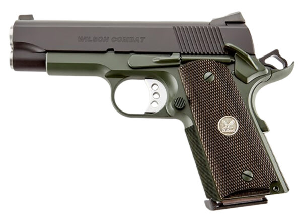 WILSON COMBAT CQBC 45ACP 4″ 8+1 BLK/GRN CA