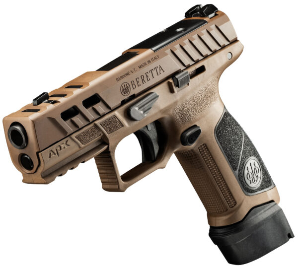 BER APX A1 FULL SIZE PORTED 9MM 4.25 FDE 10R