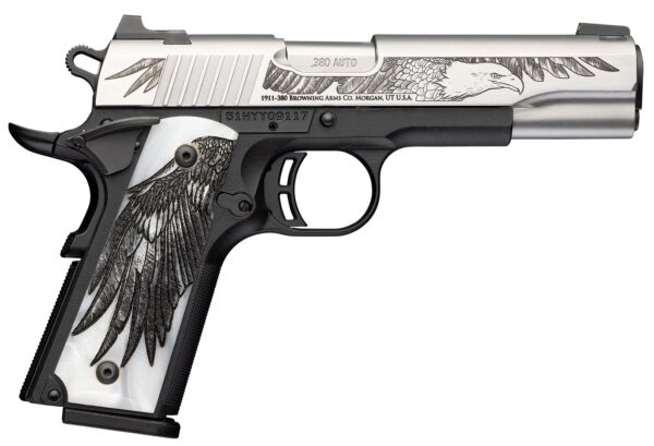 Browning 1911-380 Black Label Medallion 250 High Grade 380 Auto 4 1/4″