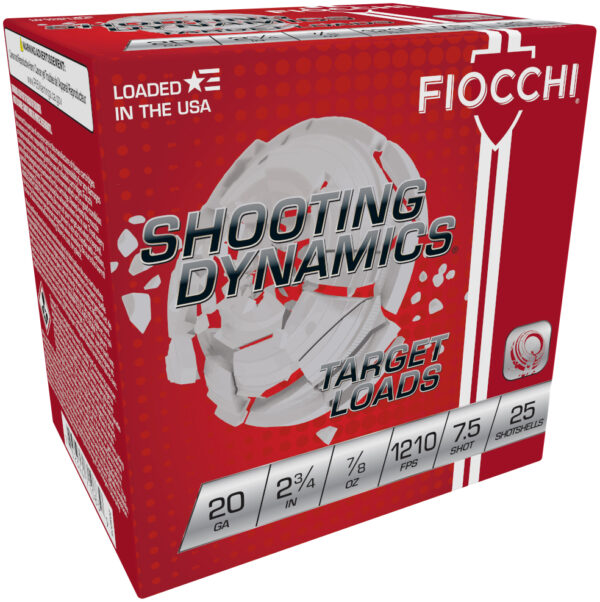 FIO SHOOTING TARGET 20GA 2.75 .875OZ #7.5 25/10
