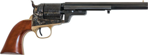 CIMARRON 1851 RICHARDS-MASON – 38SPL 7.5″ FS CC/BLUED WALNUT