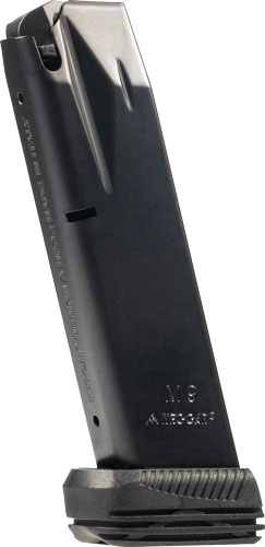 MEC-GAR MAGAZINE BERETTA 92FS – 9MM 20RD EXTENDED AFC-BLACK