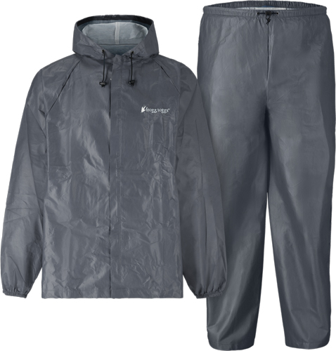 FROGG TOGGS RAIN SUIT MENS – ULTRA LITE 2 LG CARBON BLACK