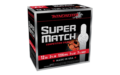 WIN SUPER MATCH 12GA 2.75″ #7 25/250