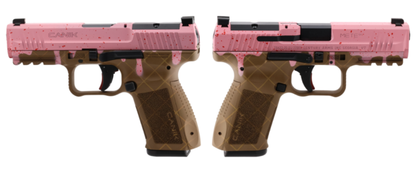 CANIK METE SF ONE SERIES 9MM STRAWBERRY PSTL 4.19 BRL 1-15RD MAG